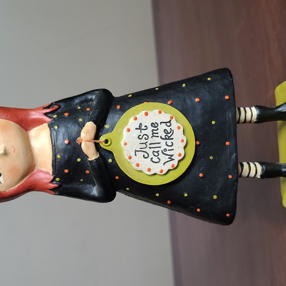 ESC Trading Company Jenene Mortimer "Just Call Me Wicked Witch" Decor - Picture 4 of 9